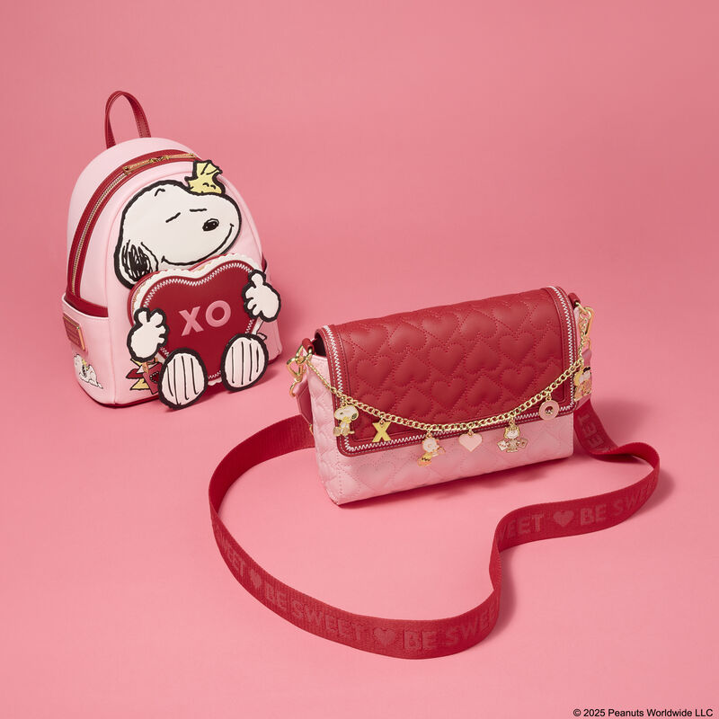 Peanuts Snoopy Valentine's Day Charm Crossbody Bag, , hi-res view 5